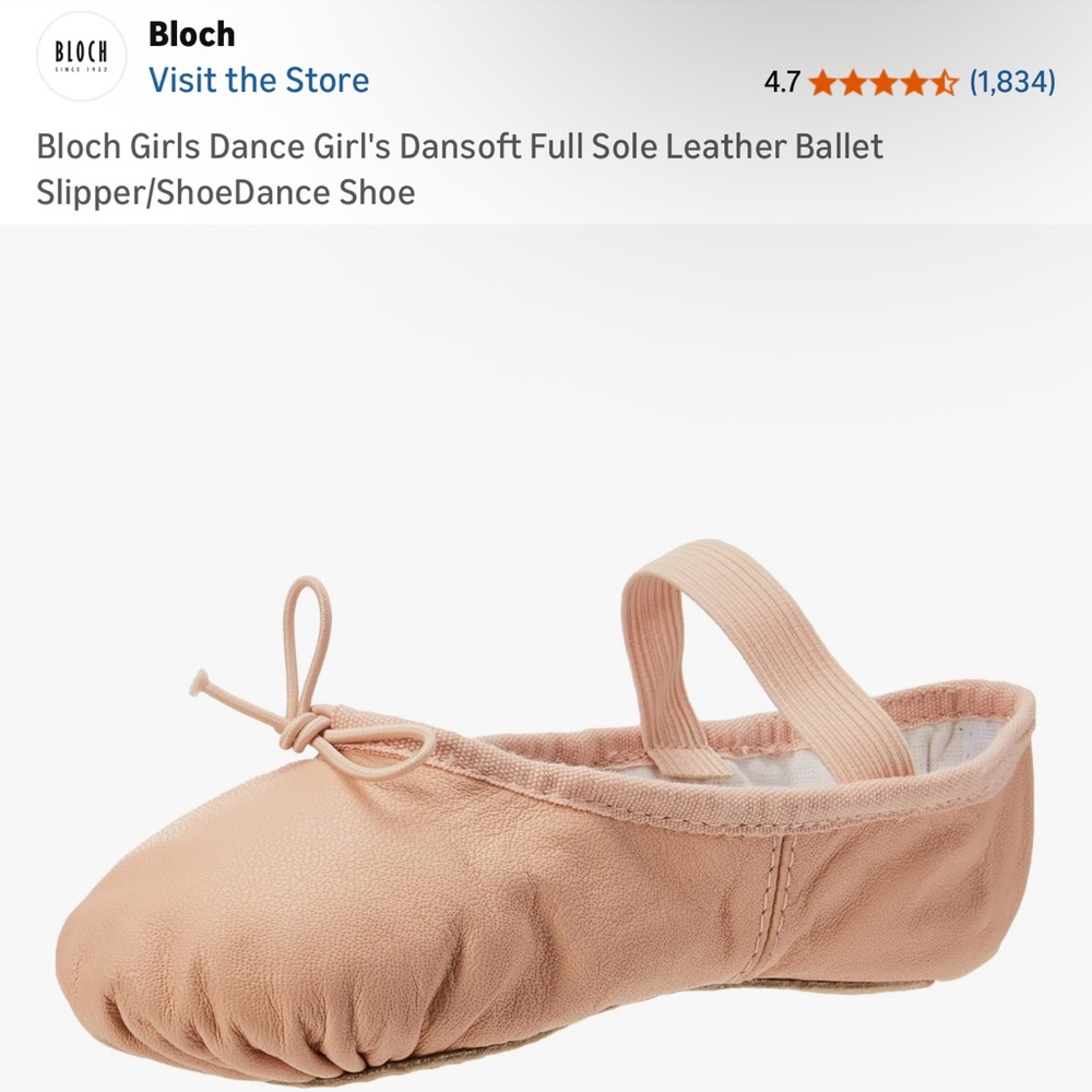 Bloch Ballet Slippers